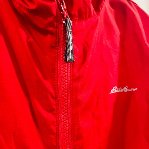 Eddie Bauer Kids Red and Gray Raincoat - Picture 2 of 6